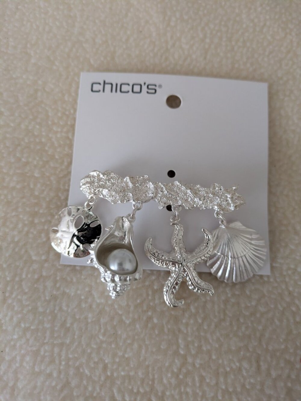 CHICO'S Beach-themed Brooch
